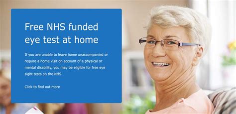 david clulow free home eye test nhs